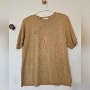 Vintage Golden Yellow Women's Top